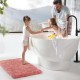 Shower Curtain & Bath Mat Set 14 pcs